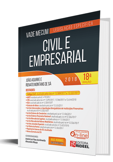 Vade Mecum Civil e Empresarial - 18ª Edição Vade Mecum Civil e Empresarial - 18 Ed.