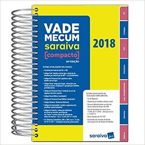 Vade Mecum Compacto 2018 Espiral 19ªed. - Saraiva