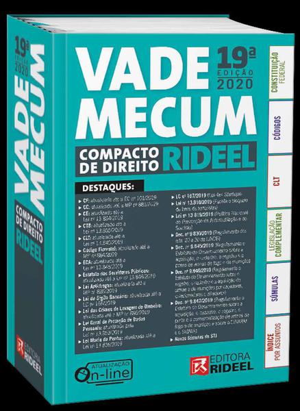Vade Mecum Compacto de Direito Rideel - Rideel Editora