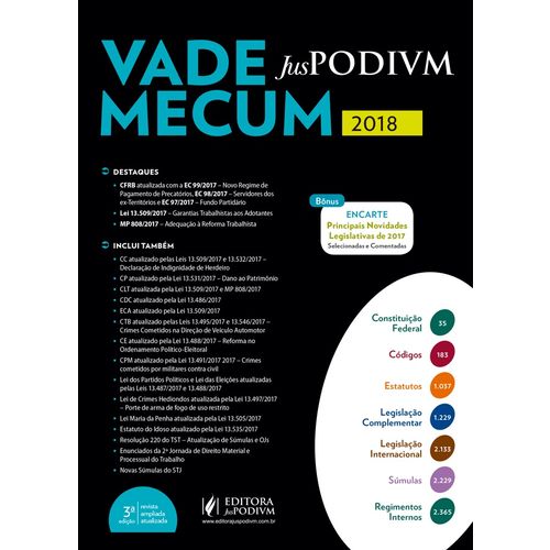 Vade Mecum Juspodivm (2018)