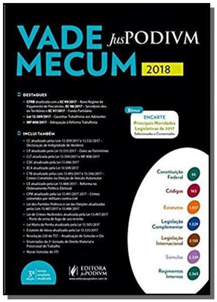 Vade Mecum Juspodivm - 2018