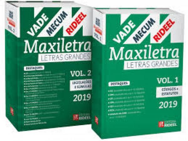Vade Mecum Maxiletra Rideel -Letras Grandes 2 Volumes