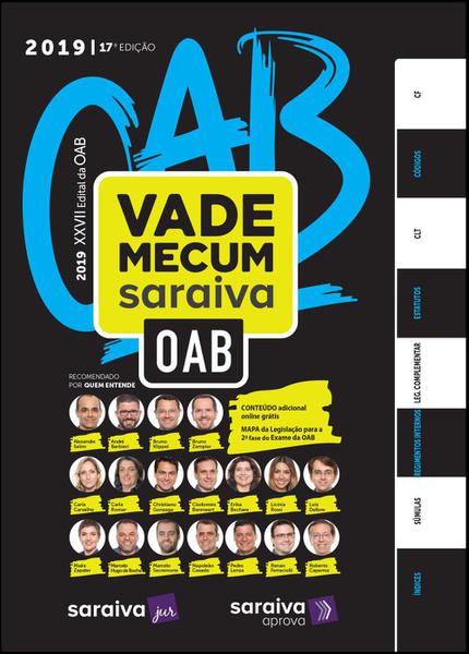 Vade Mecum OAB - 17ª Ed. 2019 - Saraiva