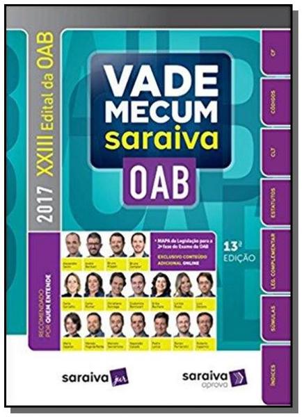 Vade Mecum Oab e Concursos 2017 - Saraiva