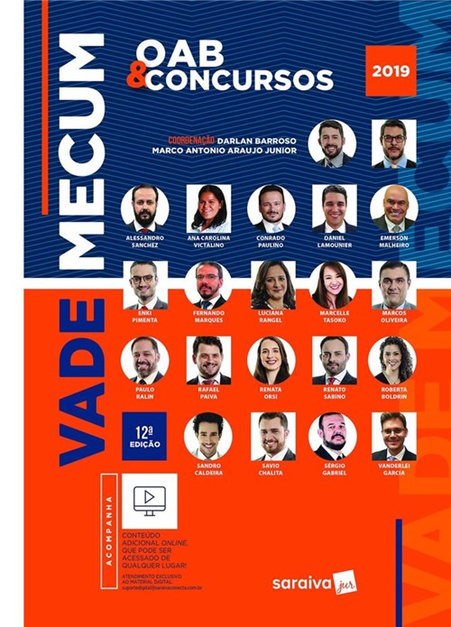 Vade Mecum Oab e Concursos 2019 - Saraiva