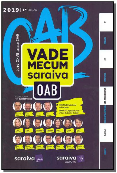 Vade Mecum OAB Saraiva - 17Ed/18