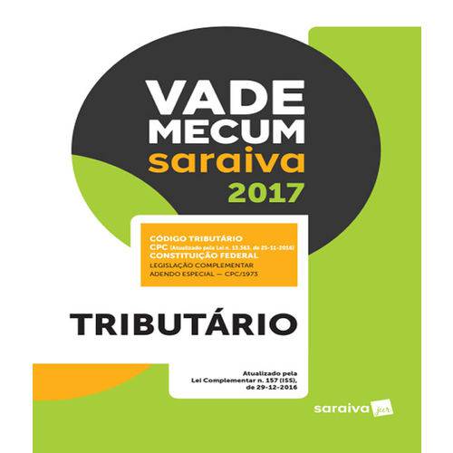 Vade Mecum Saraiva 2017 - Tributario