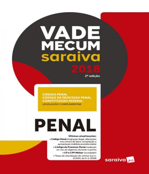 Vade Mecum Saraiva 2018 - Penal - 02 Ed