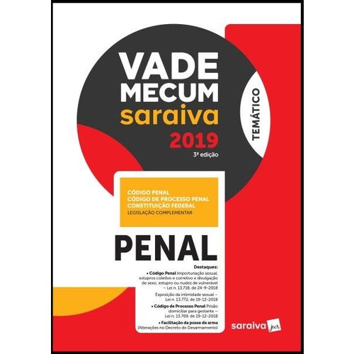 Vade Mecum Saraiva 2019 Penal
