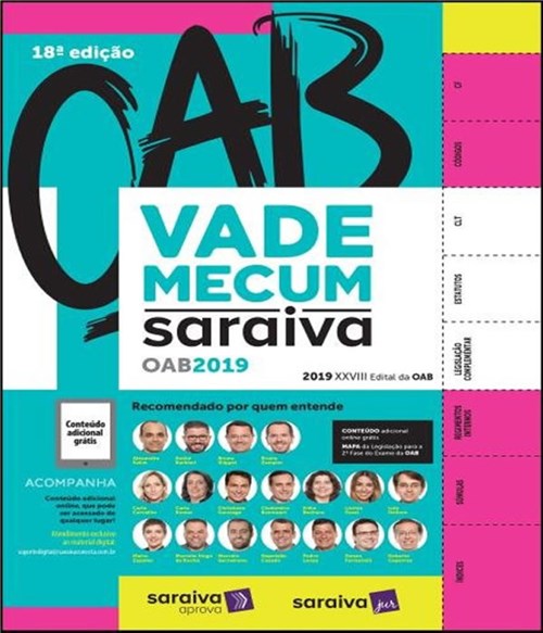 Vade Mecum Saraiva - Oab - 2019 - 18 Ed