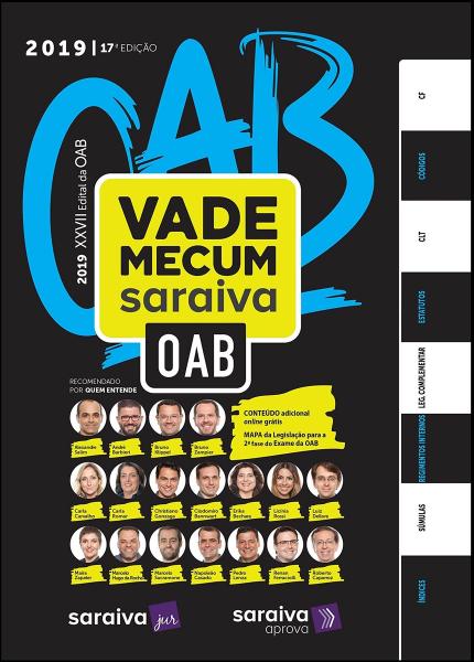 Vade Mecum Saraiva OAB - 17ª Edição (2019)