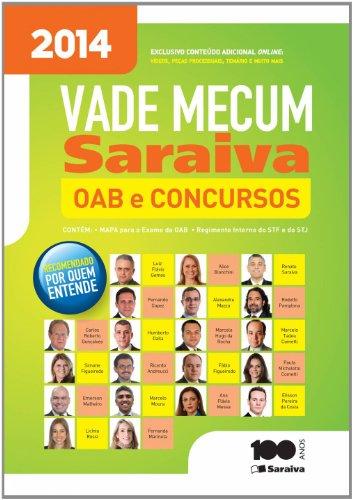Vade Mecum Saraiva - Oab e Concursos 2014 - Saraiva Editora