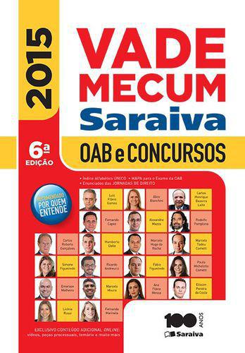 Vade Mecum Saraiva - Oab e Concursos 2015 - Saraiva Editora -