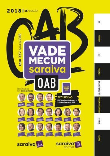 Vade Mecum Saraiva Oab e Concursos 2018 - Saraiva Editora