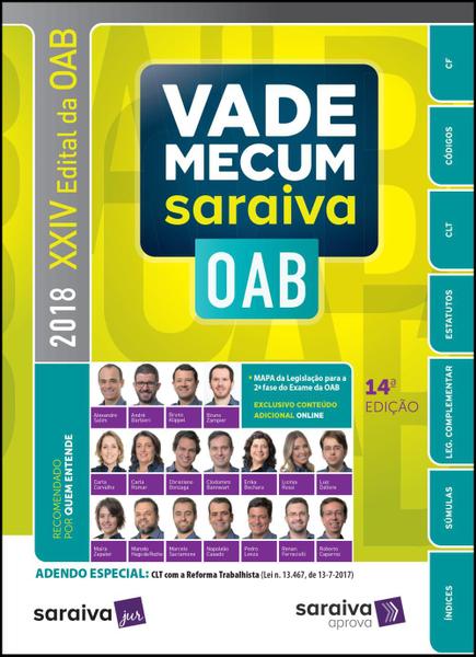 Vade Mecum Saraiva - OAB e Concursos - 14ª Ed. 2018