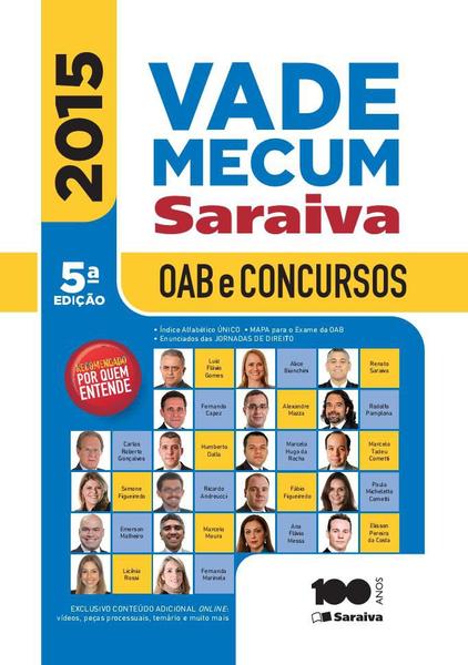 Vade Mecum Saraiva - OAB e Concursos - 5ª Ed. 2015