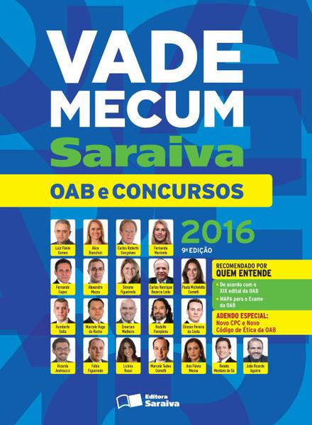 Vade Mecum Saraiva - OAB e Concursos - 9ª Ed. 2016