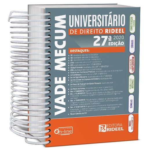 Vade Mecum Universitario de Direito - 2020 - Espiral - Rideel