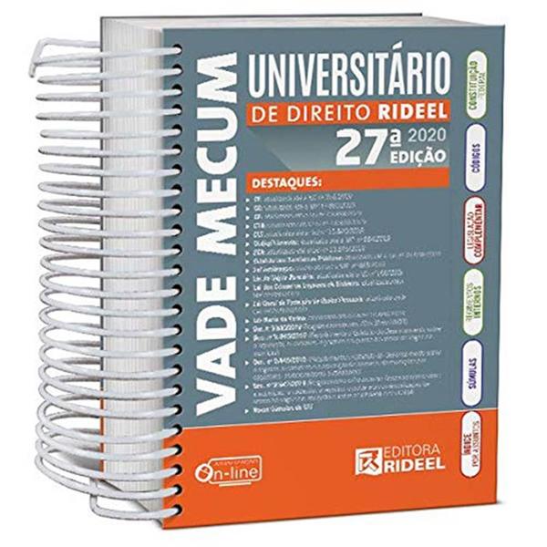Vade Mecum Universitário de Direito Rideel - 27ª Edição (2020)
