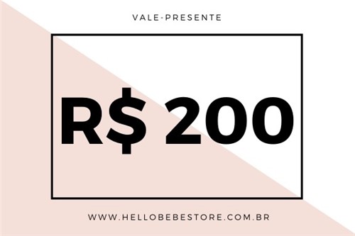 Vale-Presente R$ 200