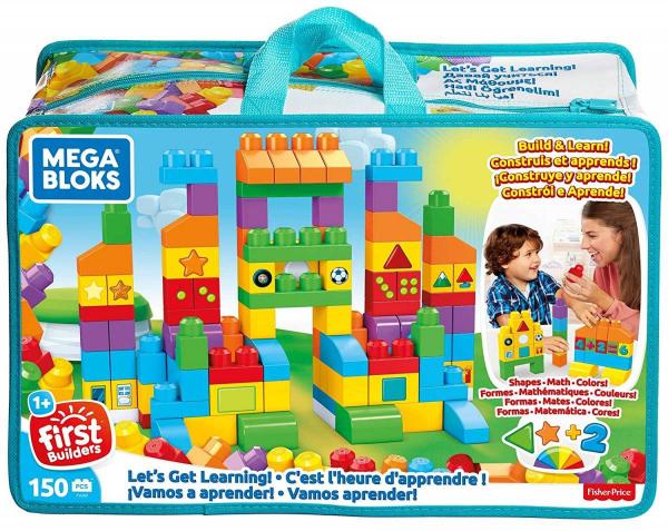 Tudo sobre 'Vamos Aprender Sacola 150 Peças Mega Bloks - Mattel FVJ49'