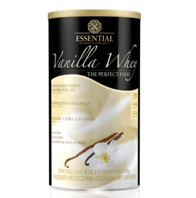 Vanilla Whey 450g – Whey Protein Hidrolisado Essential