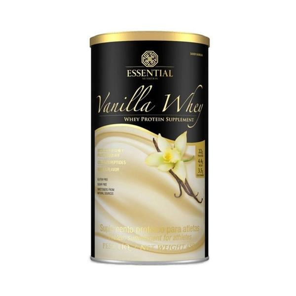 VANILLA WHEY ESSENTIAL 450g - BAUNILHA - Essential Nutrition