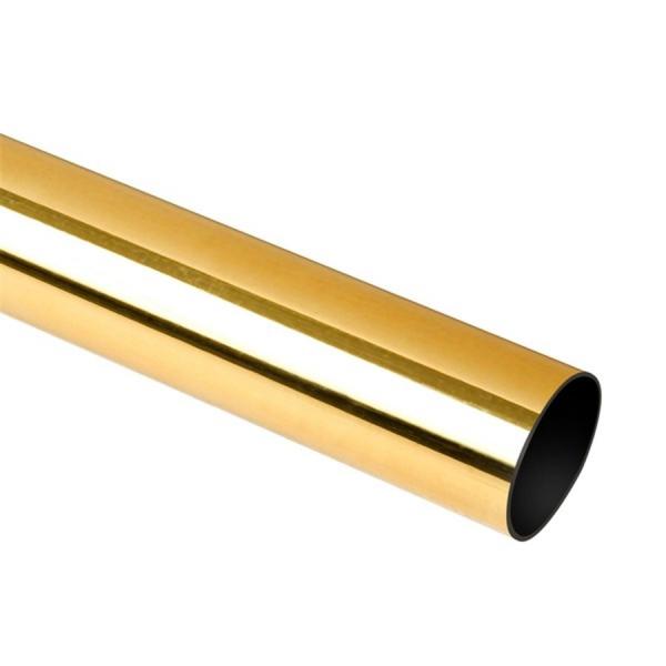 Varão de Aluminio 28mm 2 Metros Dourado 1312 - Couselo