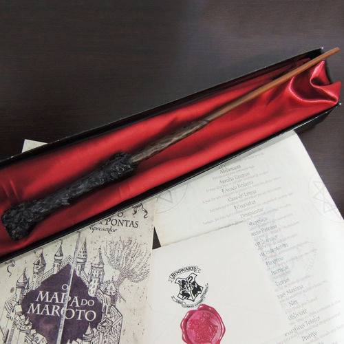 Tudo sobre 'Varinha Harry Potter + Carta + Mapa do Maroto + Bilhete + Feitiços.'