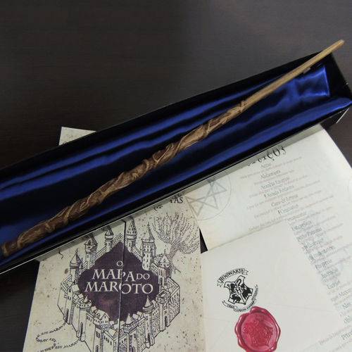 Tudo sobre 'Varinha Hermione Granger - Carta + Mapa + Bilhete + Feitiços'