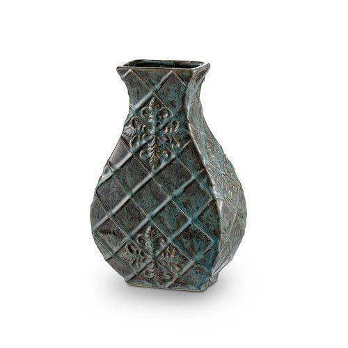 Vaso Azul Antique 31 Cm