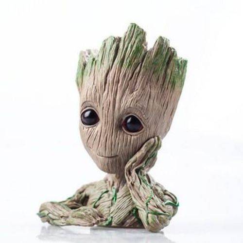 Vaso / Cachepô Resina Baby Groot - Guardiões da Galáxia