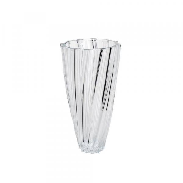 Vaso Cristal Scallop 35,5cm - Bohemia