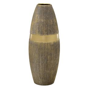 Vaso de Cerâmica 45cm Dourado