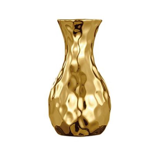 Vaso de Cerâmica Dourado - 11,5cm