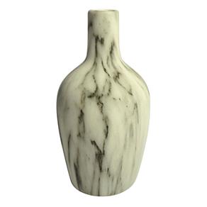 Vaso de Cerâmica Marmorizado 14cm X 14cm X 19cm - Único