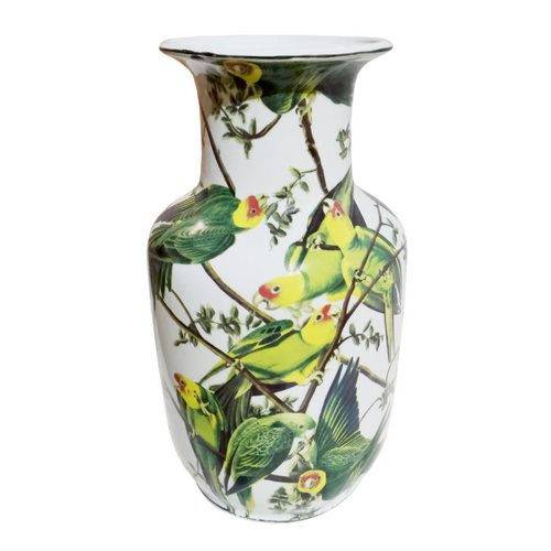 Tamanhos, Medidas e Dimensões do produto Vaso de Cerâmica Parrots