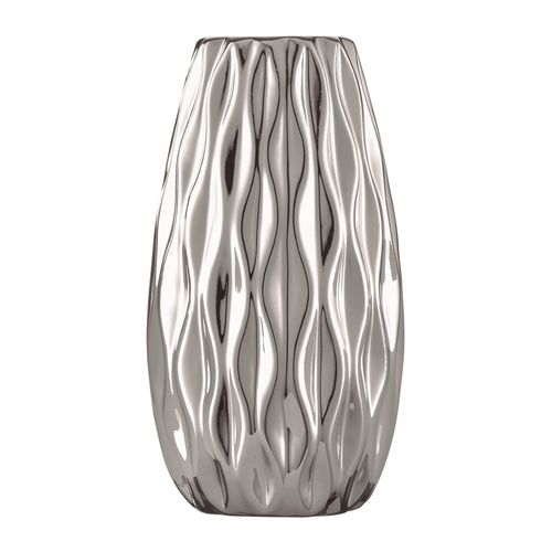 Vaso de Cerâmica Prata Beno 5631Mart