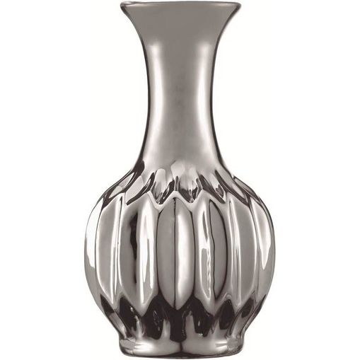 Vaso de Cerâmica Prata Ziruke 5640 Mart