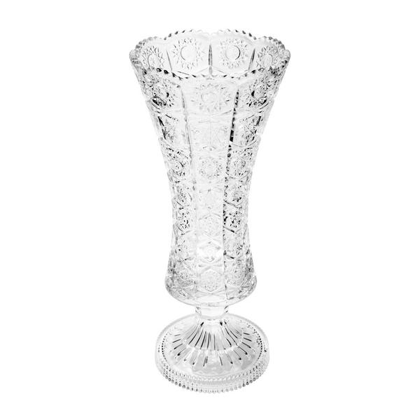 Vaso de Cristal 14cm com Pé Starry Wolff - Rojemac