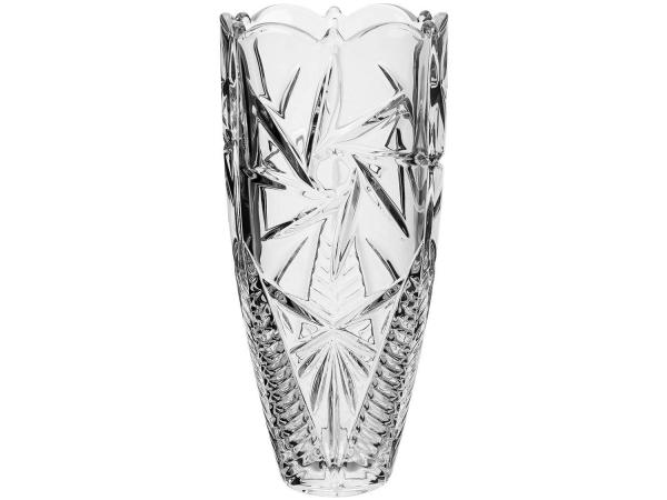 Vaso de Cristal 25,5cm de Altura Bohemia - Pinwheel