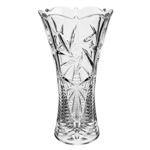Vaso de Cristal - Bohemia Pinwheel 30cm