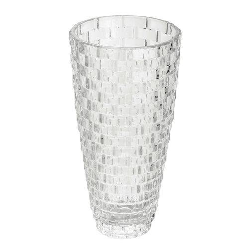 Vaso de Cristal Brick 15x30cm