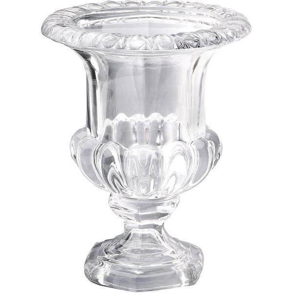 Vaso de Cristal com Pé Sussex Transparente 15cm - Wolff