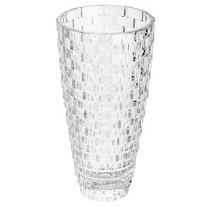 Vaso de Cristal Wolff Brick 15x29,5 Cm - Transparente