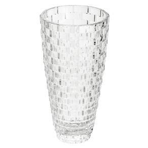 Vaso de Cristal Wolff Brick 13x22,5 Cm - Transparente