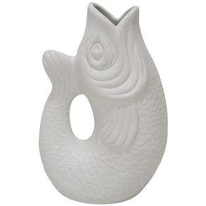 Vaso de Peixe BTC de Cerâmica – Branco