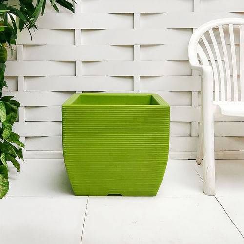 Vaso de Planta Decorativo Moderno Resina Plastico Polietileno 45x50