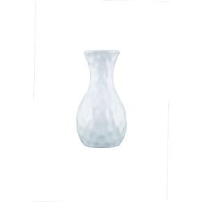 Vaso Decorativo Cerâmica Branco 5,5X10,5X5,5Cm
