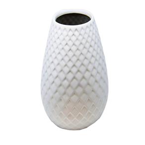 Vaso Decorativo Cerâmica Cinza Ninho